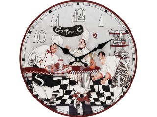 Часы настенные «Время пить кофе» Часы настенные «Время пить кофе»