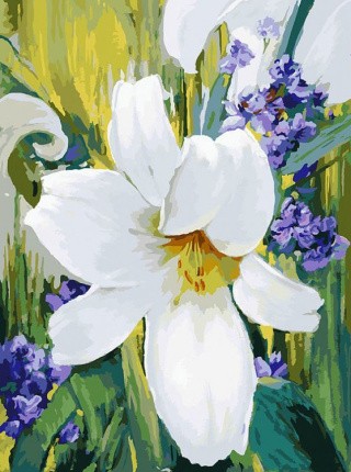 Картина по номерам «Лилия» Картина по номерам «Лилия»