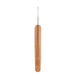 Крючок для вязания с бамбуковой ручкой, d 1,5 мм, 13,5 см, в блистере, Gamma