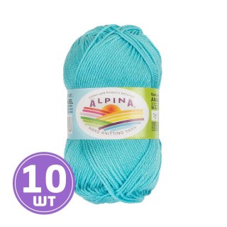 Пряжа Alpina ANABEL (3846), голубой, 10 шт. по 50 г Пряжа Alpina ANABEL (3846), голубой, 10 шт. по 50 г