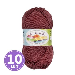 Пряжа Alpina ANABEL (315), бордовый, 10 шт. по 50 г Пряжа Alpina ANABEL (315), бордовый, 10 шт. по 50 г
