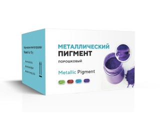 Набор металлик-пигментов «Цветные» 4x10 г, Artline Metallic Pigment