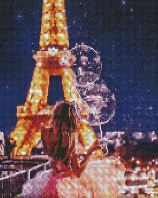 Алмазная вышивка «Радость в Париже» Алмазная вышивка «Радость в Париже»