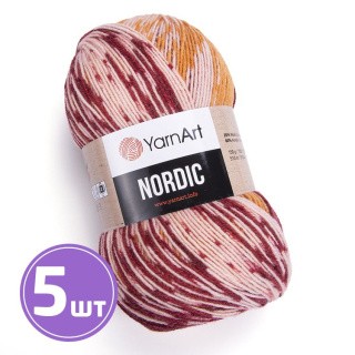 Пряжа YarnArt Nordic (667), мультиколор, 5 шт. по 150 г Пряжа YarnArt Nordic (667), мультиколор, 5 шт. по 150 г