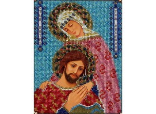 Набор вышивки бисером «Святые Петр и Феврония»