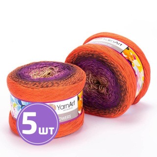 Пряжа YarnArt Flowers (295), мультиколор, 5 шт. по 250 г Пряжа YarnArt Flowers (295), мультиколор, 5 шт. по 250 г