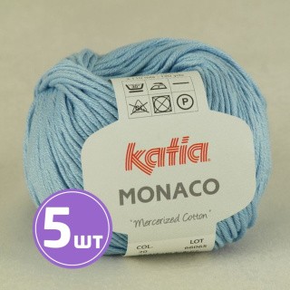 Пряжа Katia Monaco (20), голубой, 5 шт. по 50 г Пряжа Katia Monaco (20), голубой, 5 шт. по 50 г