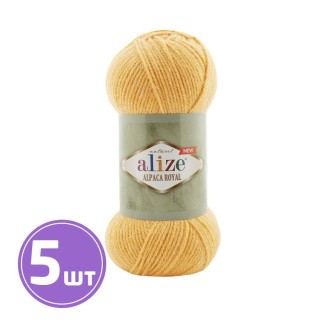 Пряжа ALIZE Alpaca royal new (423), солома, 5 шт. по 100 г Пряжа ALIZE Alpaca royal new (423), солома, 5 шт. по 100 г