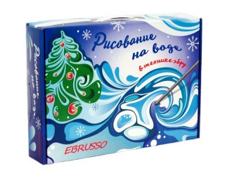 Набор для эбру «Зима» 8 цветов, Ebrusso Набор для эбру «Зима» 8 цветов, Ebrusso