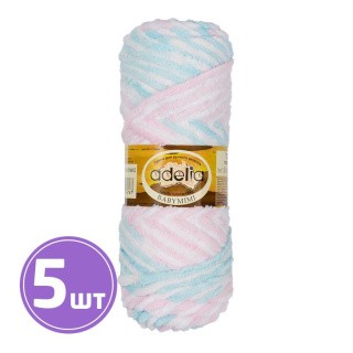 Пряжа Adelia BABY MIMI (03), мультиколор, 5 шт. по 100 г Пряжа Adelia BABY MIMI (03), мультиколор, 5 шт. по 100 г