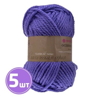 Пряжа Пехорка Осенняя (496), ярко-сиреневый, 5 шт. по 200 г Пряжа Пехорка Осенняя (496), ярко-сиреневый, 5 шт. по 200 г