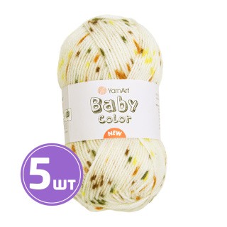 Пряжа YarnArt Baby color new (Беби колор нью) (206), принт, 5 шт. по 50 г