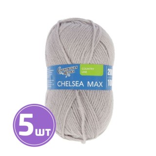 Пряжа Семеновская Chelsea MAX (71130), ангора 5 шт. по 100 г Пряжа Семеновская Chelsea MAX (71130), ангора 5 шт. по 100 г