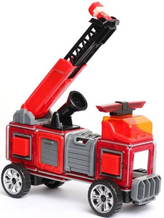 Магнитный конструктор «Пожарная станция», Магникон Магнитный конструктор «Пожарная станция», Магникон