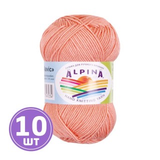 Пряжа Alpina SLAVIC (06), светло-коралловый, 10 шт. по 50 г Пряжа Alpina SLAVIC (06), светло-коралловый, 10 шт. по 50 г