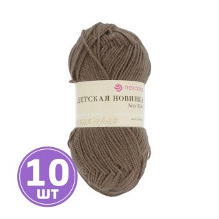 Пряжа Пехорка Детская новинка (187), капучино, 10 шт. по 50 г Пряжа Пехорка Детская новинка (187), капучино, 10 шт. по 50 г