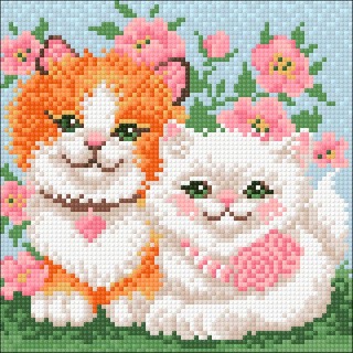 Алмазная вышивка «Сладкая парочка» Алмазная вышивка «Сладкая парочка»