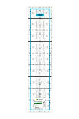 Линейка для пэчворка, 10x45 см, Gamma