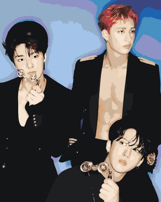 Картина по номерам «Stray Kids Стрей Кидс KPOP кпоп 40x50» Картина по номерам «Stray Kids Стрей Кидс KPOP кпоп 40x50»