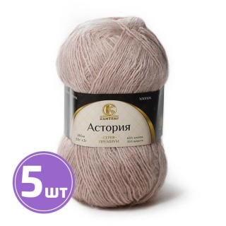 Пряжа Камтекс Астория (067), пудра, 5 шт. по 50 г Пряжа Камтекс Астория (067), пудра, 5 шт. по 50 г