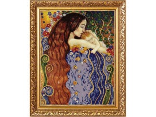 Рисунок на ткани «Любовь матери»