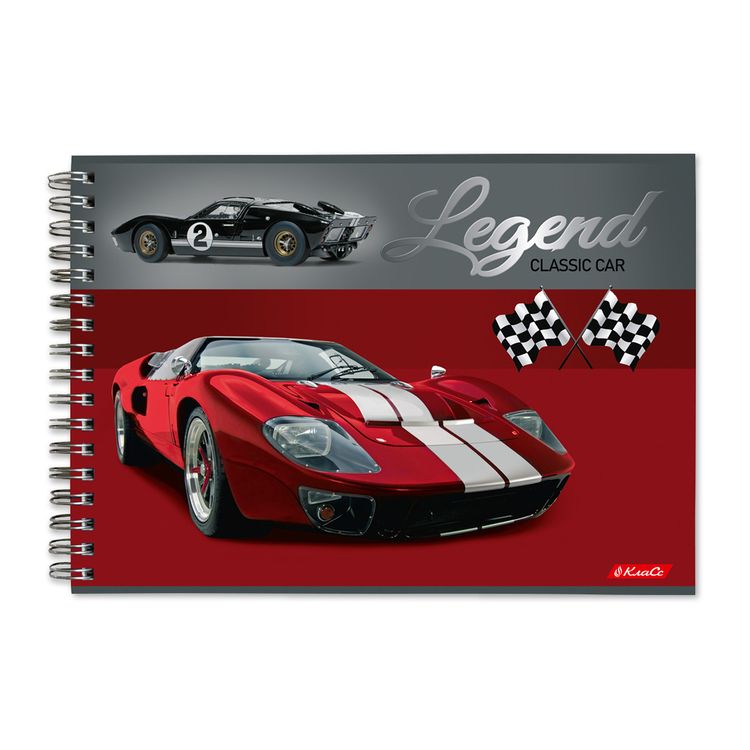 Альбом для рисования «Легенда», 100 г/м2, A4, на гребне, 6 альбомов по 48 л., SVETOCH — картинка 3