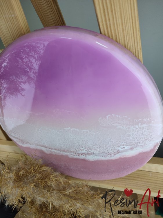 Озеро Ретба - Набор для рисования эпоксидной смолой (Море) — картинка 5