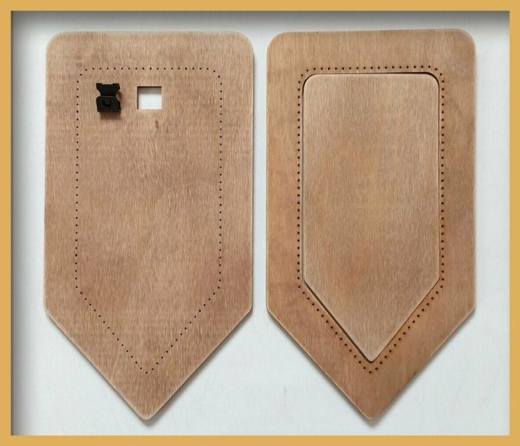 Рамка для вышивки «Флажок 01» — картинка 2