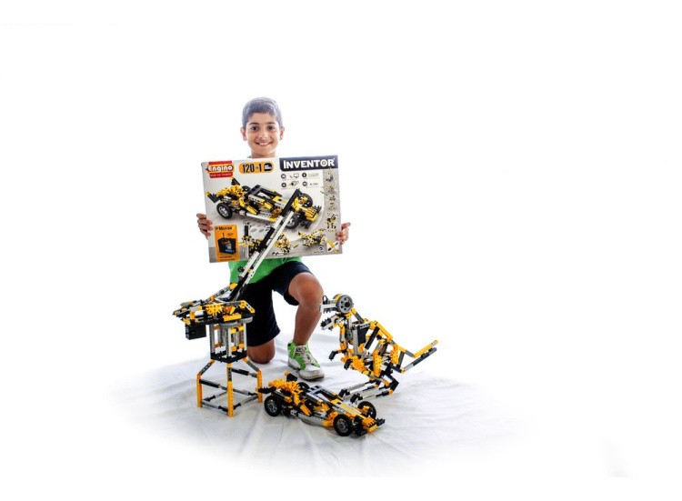 Конструктор Engino Набор из 120 моделей с мотором — картинка 15