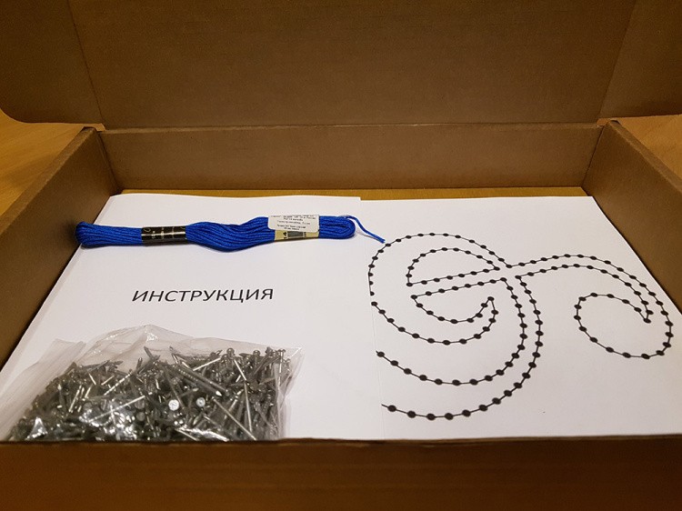 Набор для творчества STRING ART «Скрипичный ключ» — картинка 4