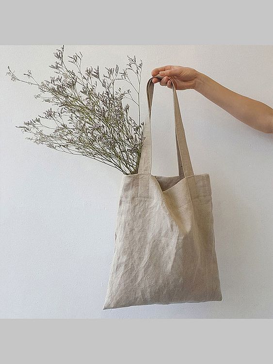 Ткань Лен, 140 г/м², 5 м x 150 см, цвет: бежевый, TBY — картинка 6