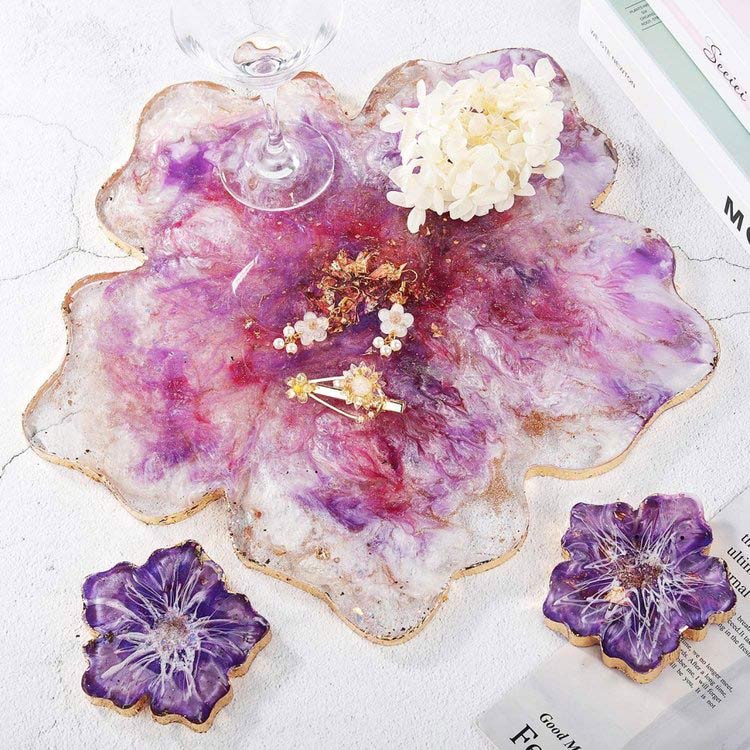 Силиконовый молд - Цветок, 37х35 см — картинка 4