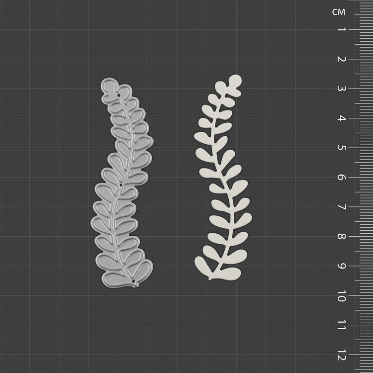 Нож для вырубки «Веточка», 2,3x7,2 см, Mr.Painter — картинка 2