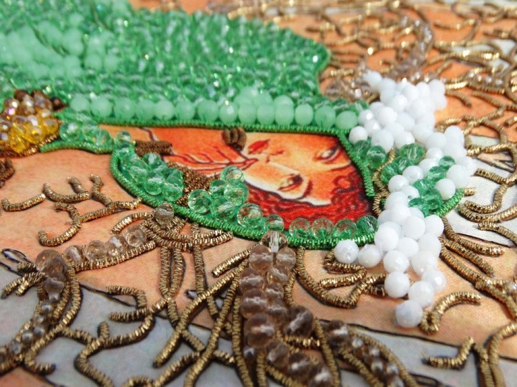 Набор вышивки хрустальными камнями «Зима» — картинка 15