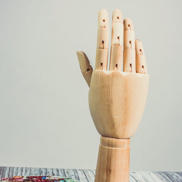 Манекен художественный «Рука», высота 30 см., мужская правая, дерево, BRAUBERG ART CLASSIC — картинка 5