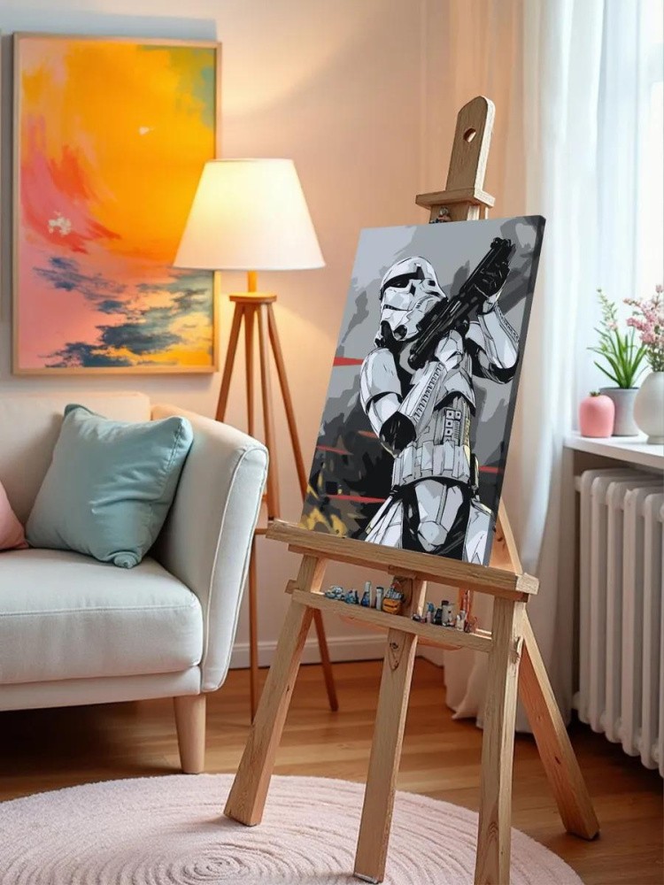 Картина по номерам «Штурмовик-1» — картинка 9