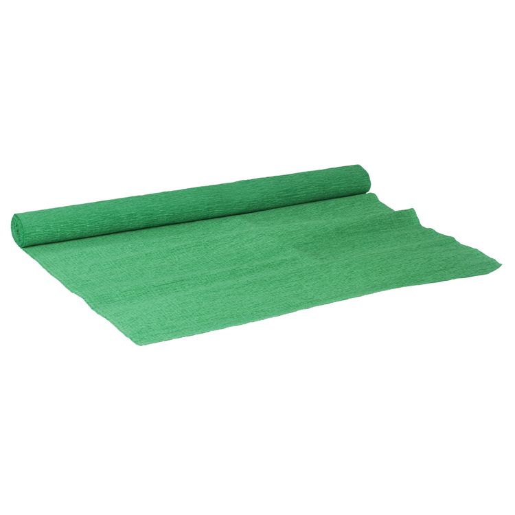 Бумага гофрированная (креповая), 110 г/м2, зеленая, 50х250 см, ОСТРОВ СОКРОВИЩ — картинка 2