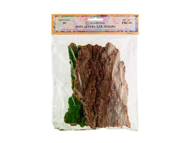 Кора дерева для декора FBC-01 4 шт., Blumentag — картинка 2