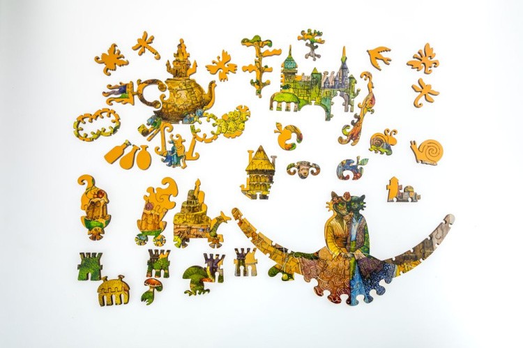 Деревянные пазлы DAVICI «Однажды мне приснилось» — картинка 5