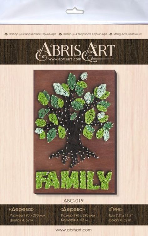 Набор для творчества STRING ART «Дерево» — картинка 3