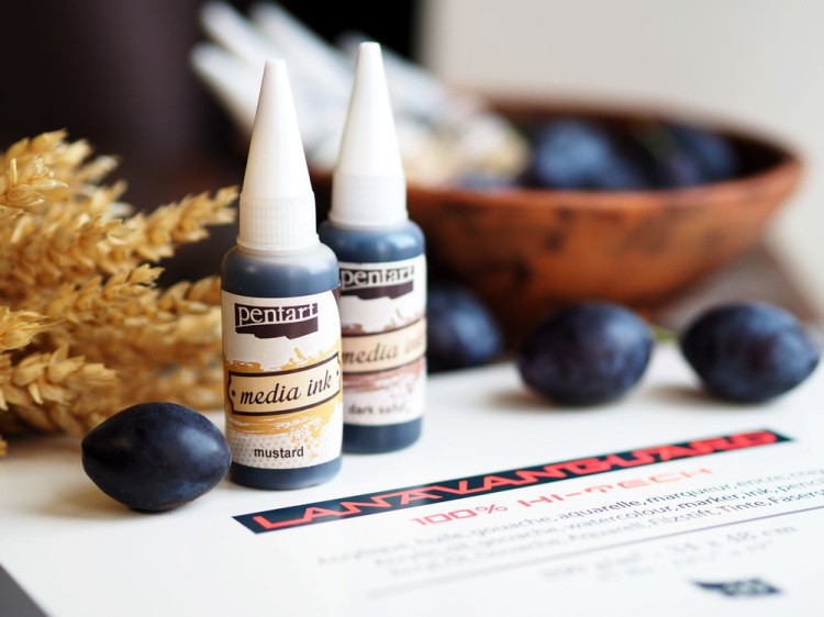 Алкогольные чернила лимон (Lemon) 20 мл, Pentart — картинка 4