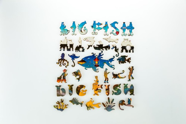 Деревянные пазлы DAVICI «На суше и на море» — картинка 9