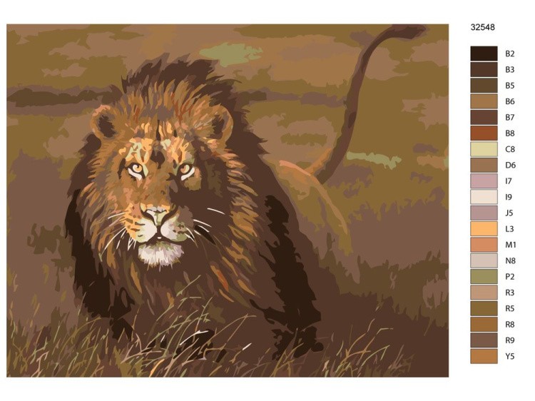 Картина по номерам «Охотник» — картинка 2