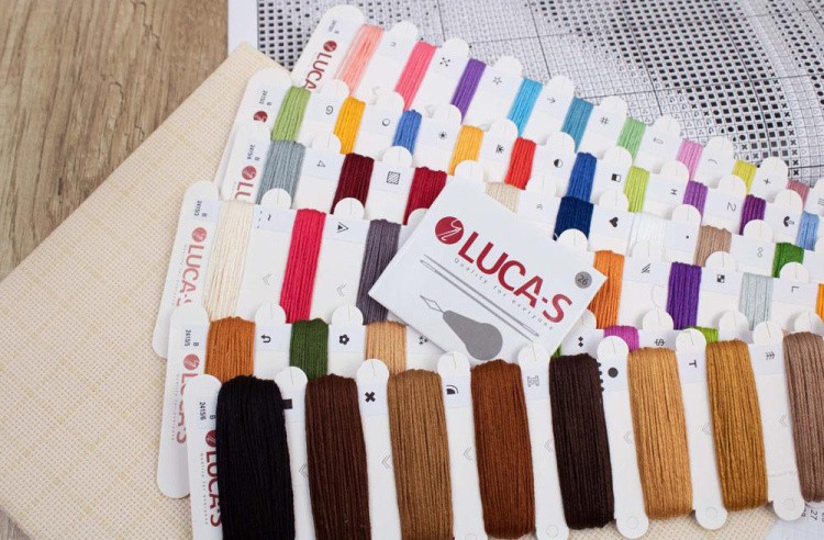 Набор для вышивания «Щенок Пикассо» — картинка 9