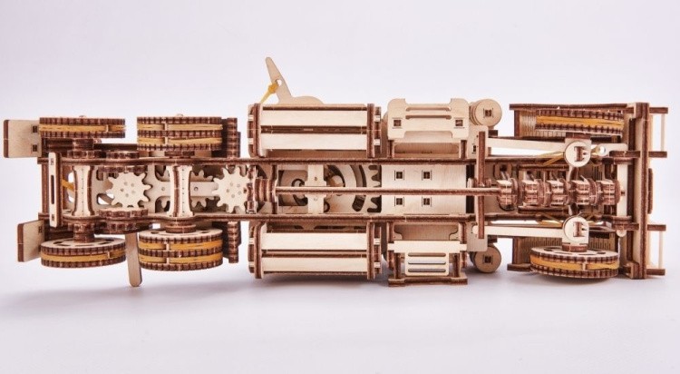 Конструктор из дерева «Тягач Биг Риг», Wood Trick — картинка 5