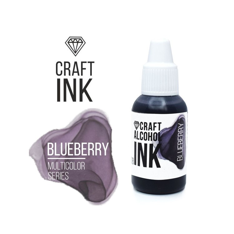 Алкогольные чернила черника (Blueberry) 20 мл, Craft Alcohol INK