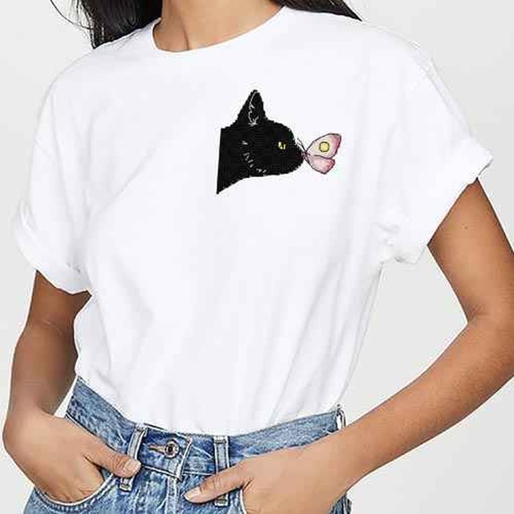 Набор для вышивания «Черная кошечка» — картинка 3