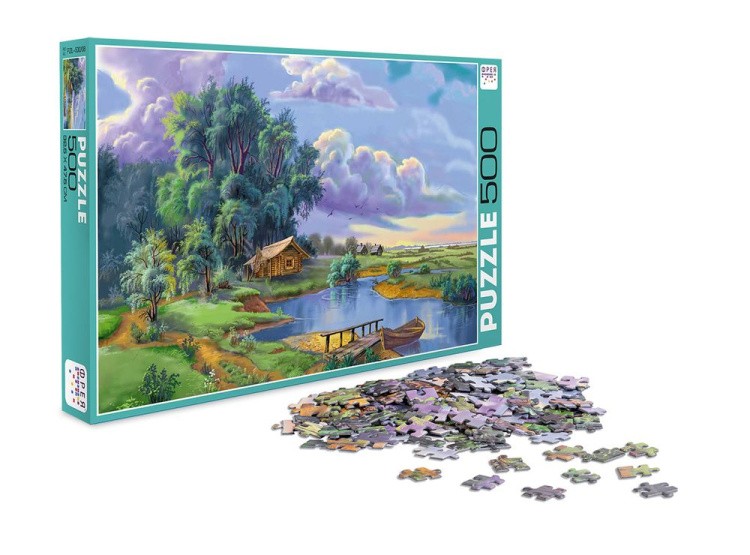 Пазлы «Родные просторы» — картинка 4