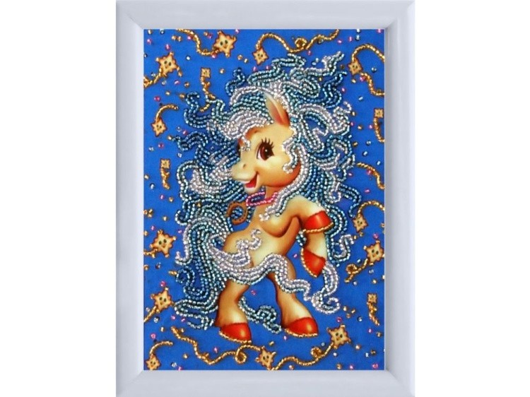 Рисунок на ткани «Лошадка»