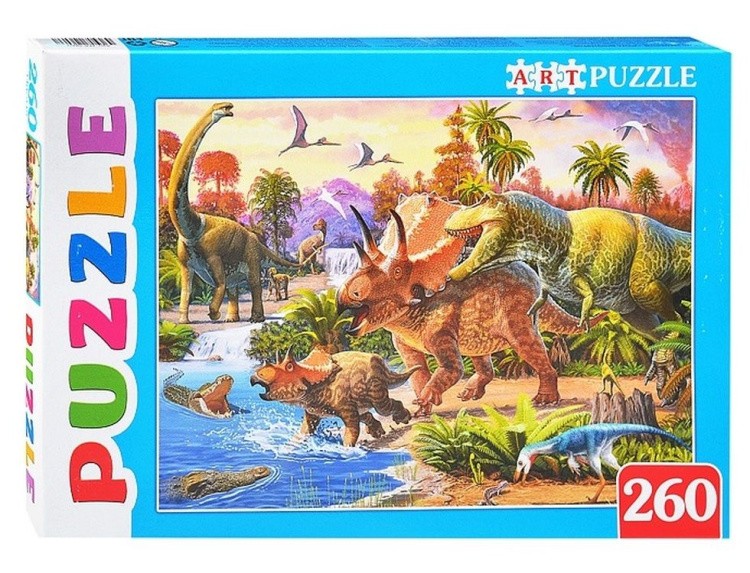 Пазлы «Эпоха динозавров»
